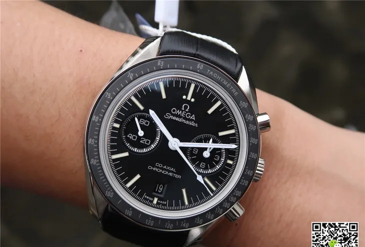 Omega Speedmaster 311.33.44.51.01.001 OM Factory 1:1 Best Edition Replica Watch Black Bezel